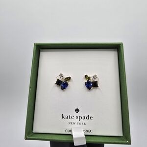 Kate Spade Blue and Green Stud Earrings MSRP=$49.00